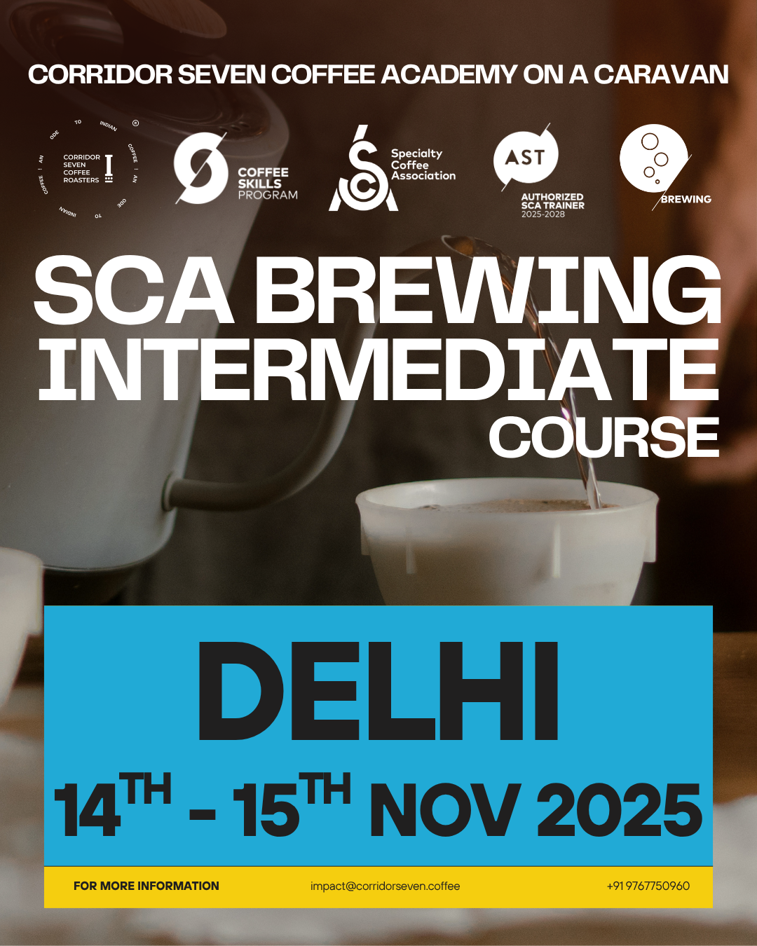 SCA Brewing Intermediate Course