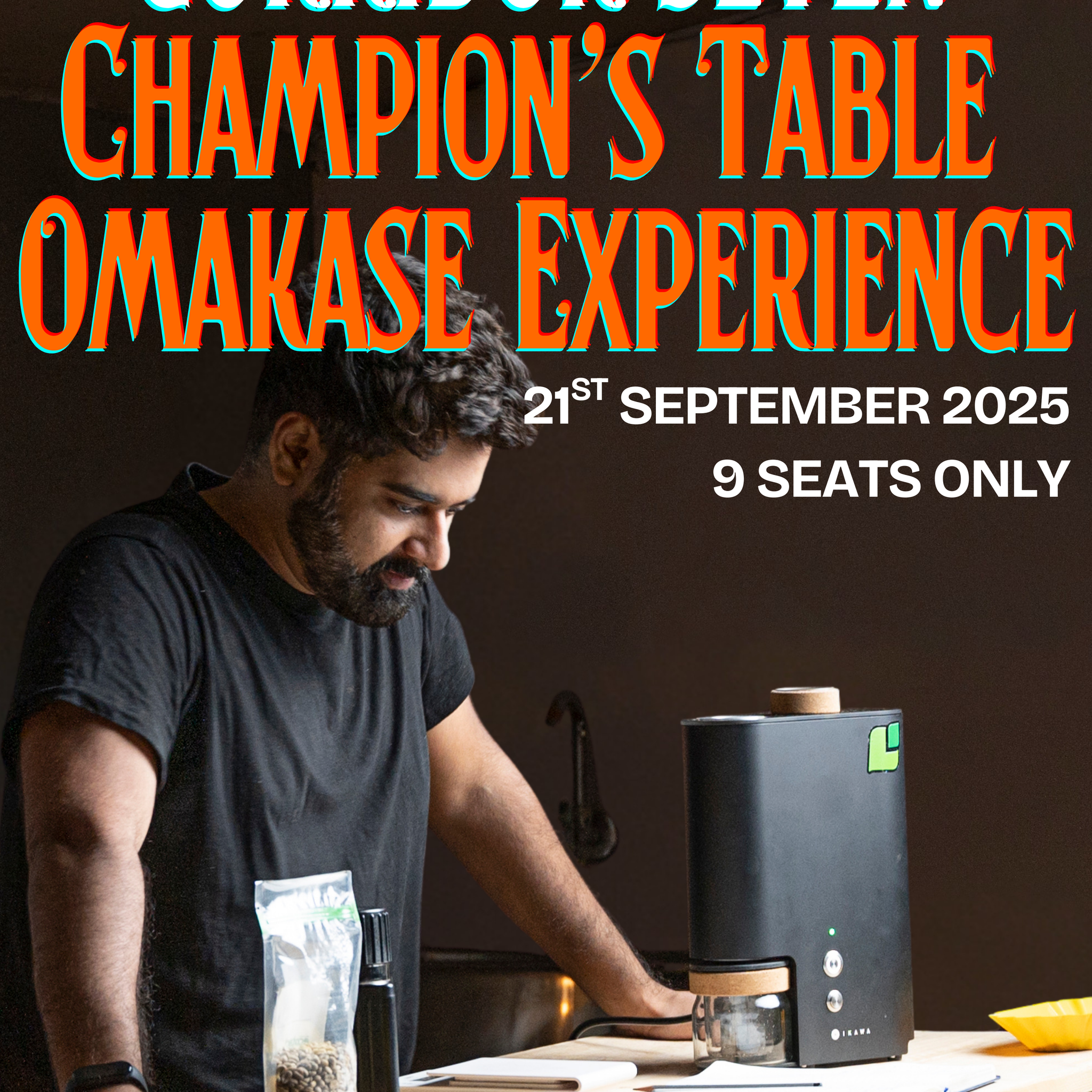 Champion’s Table – Coffee Omakase Experience