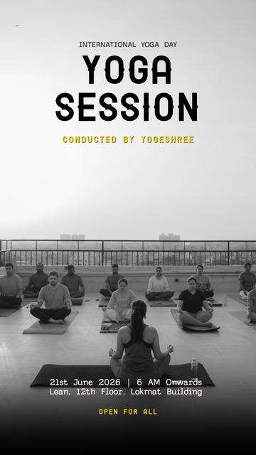 INTERNATIONAL YOGA DAY : YOGA WORKSHOP