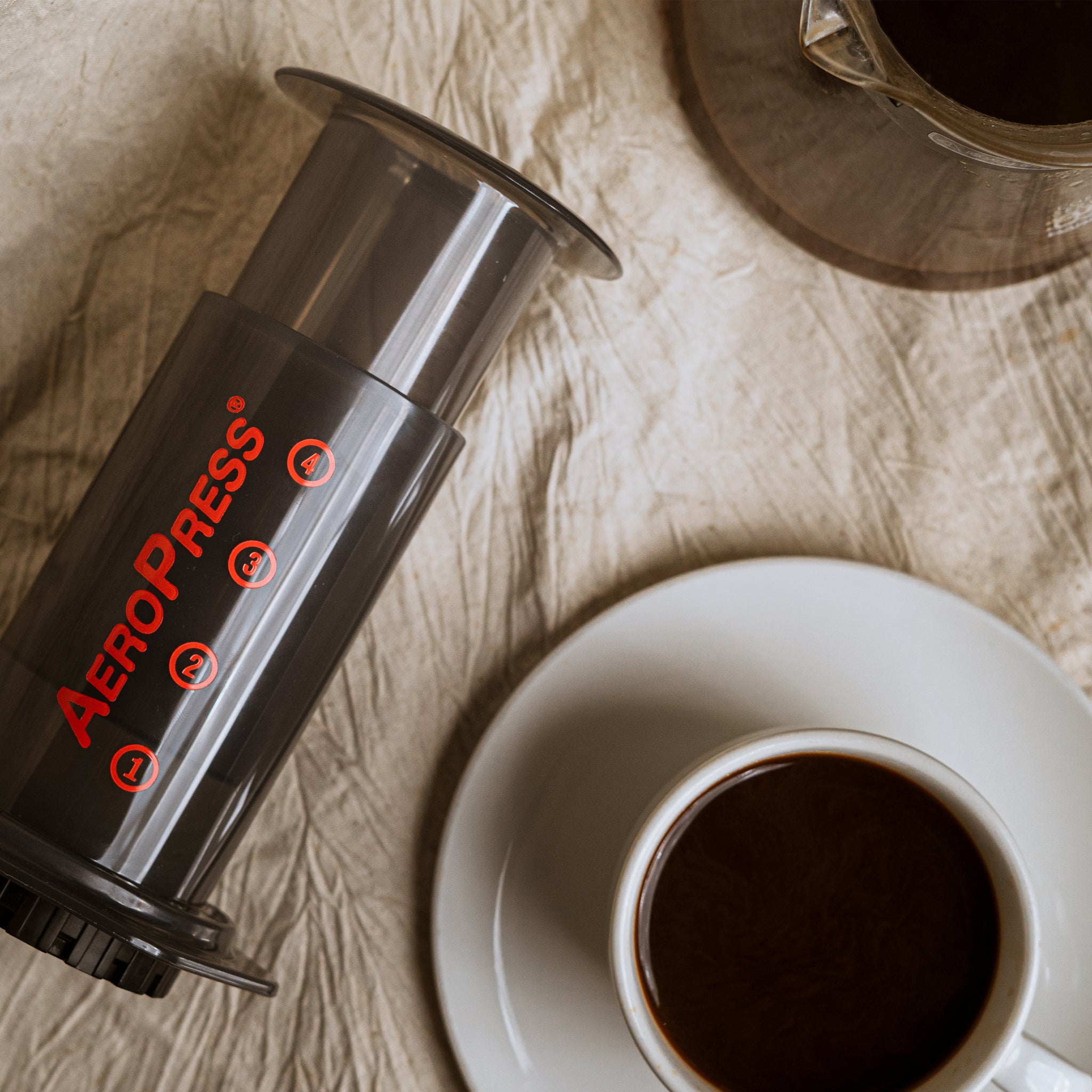 AeroPress Coffee Maker- (The better coffee press)